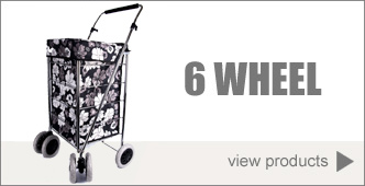 6 Swivel Wheel Shopping Trolleys