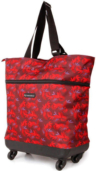 Expandable Lightweight 4 Wheel Folding Shopping Bag / Travel Cabin Hand Luggage | eBay